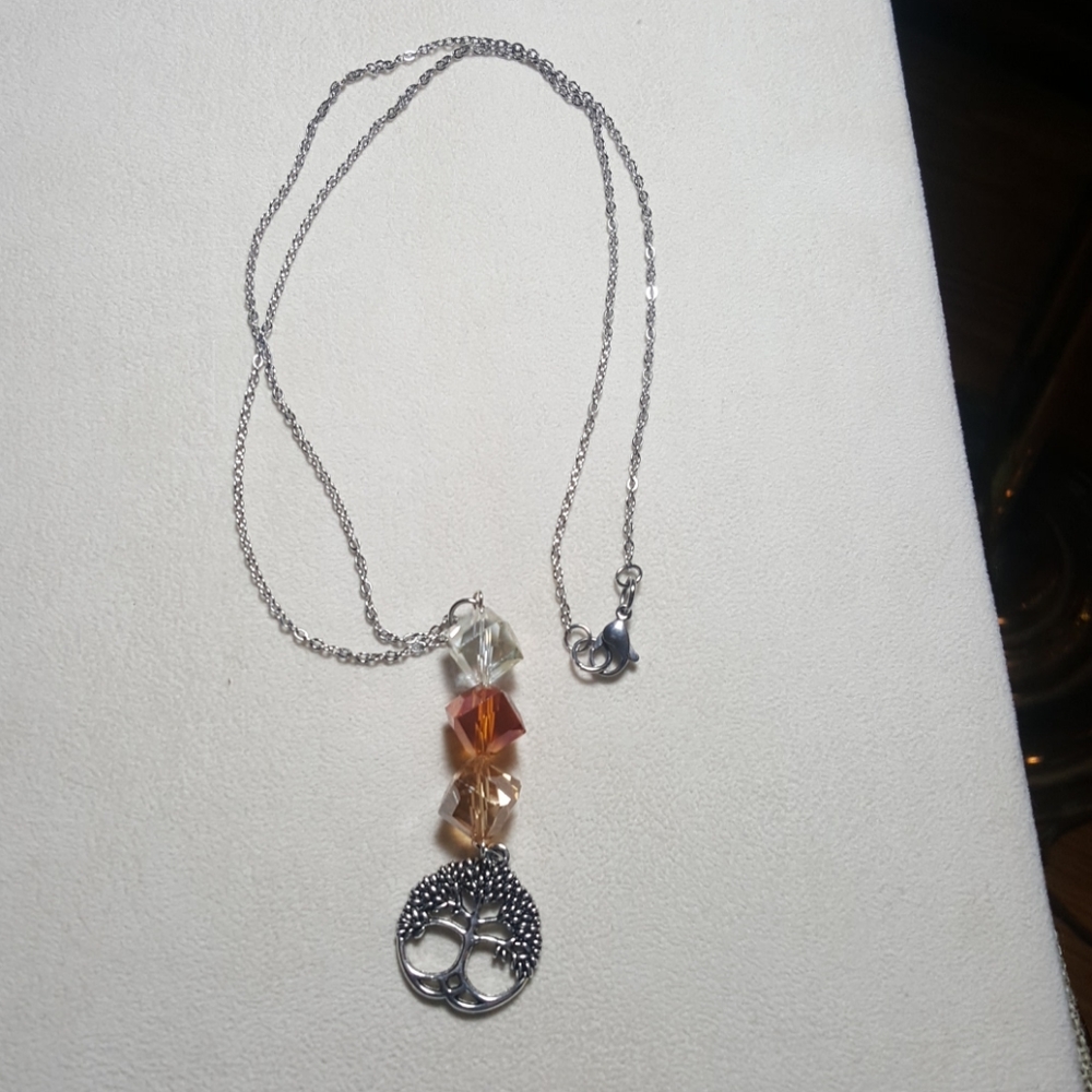 Tree of Life Necklace on Stainless Steel chain